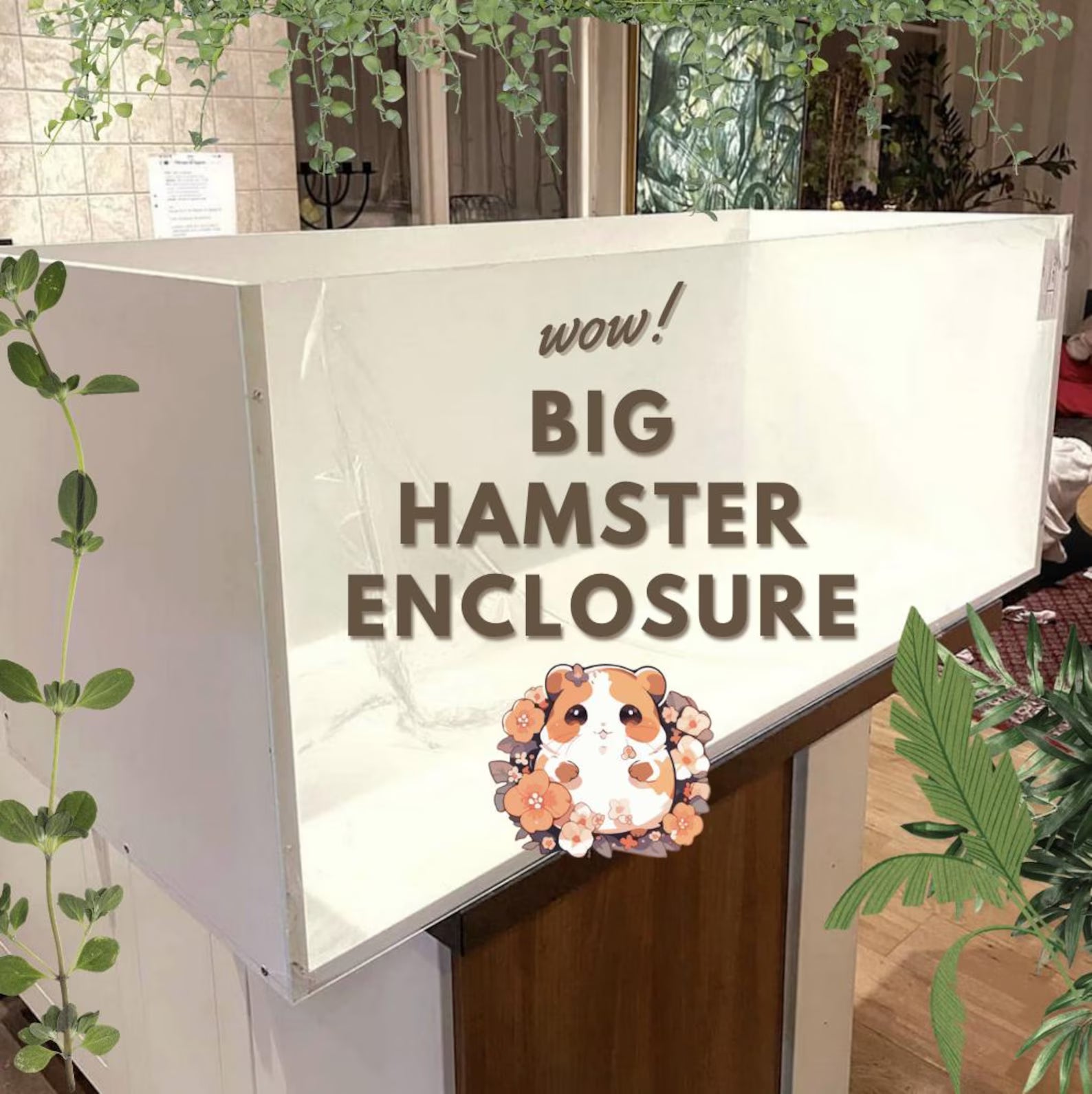 big white hamster cage for your pet