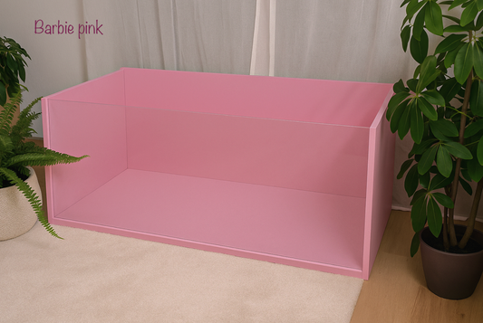 pink hamster cage